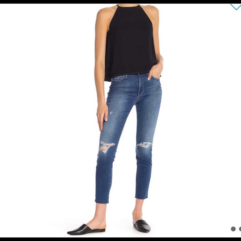 JOE’S JEANS THE CHARLIE HIGH RISE ANKLE SKINNY 24